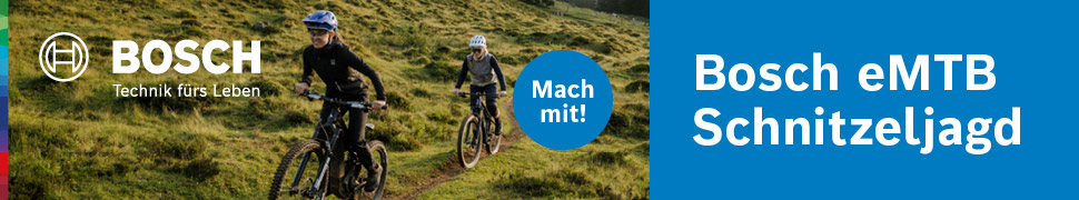 Mach mit bei der Bosch eMTB Schnitzeljagd